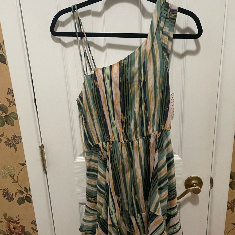 Free People Multicolor Striped Dress